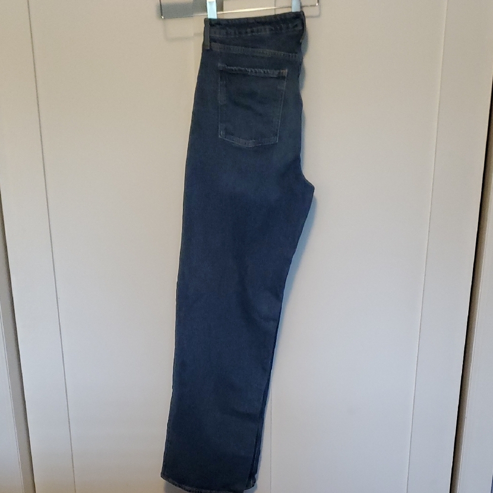Old Navy Blue Flare Wide Leg Jeans